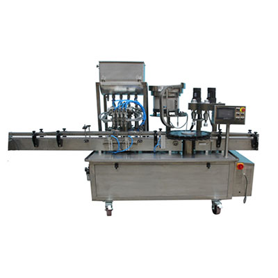 YTSP-500 Filling Capping Machine With 4 Nozzles