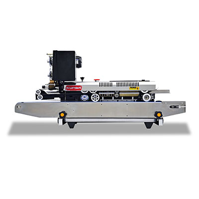 Horizontal Ribbon code printing Continuous Sealer SMT-150SD