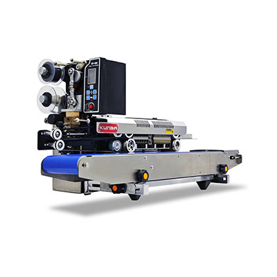 Horizontal Ribbon code printing Continuous Sealer SMT-150SD