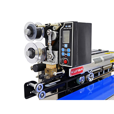 Horizontal Ribbon code printing Continuous Sealer SMT-150SD