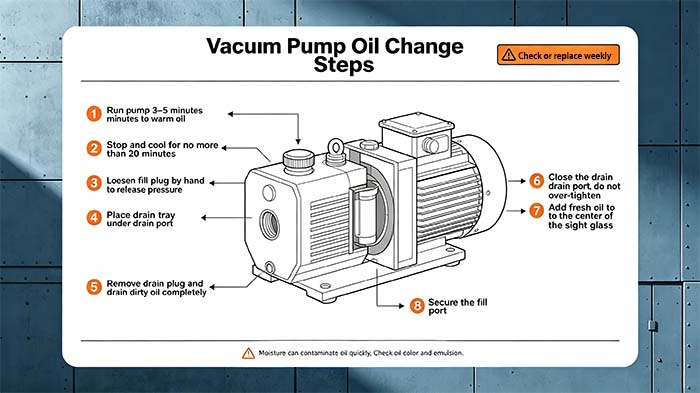 vacuum-pump-oil-change-steps