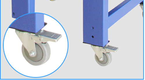 carton sealing machine  casters