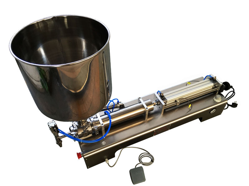 Semi Automatic Tabletop Piston Filler