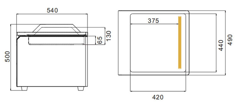 Chamber Vacuum Sealer Machine Supplier_packaging machine drawing