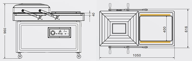 Vacuum Food Sealer Machine Supplier_Vacuum Packaging Machine Drawing