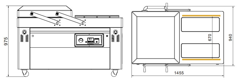 vacuum packager manufacturer_vacuum packager drawing